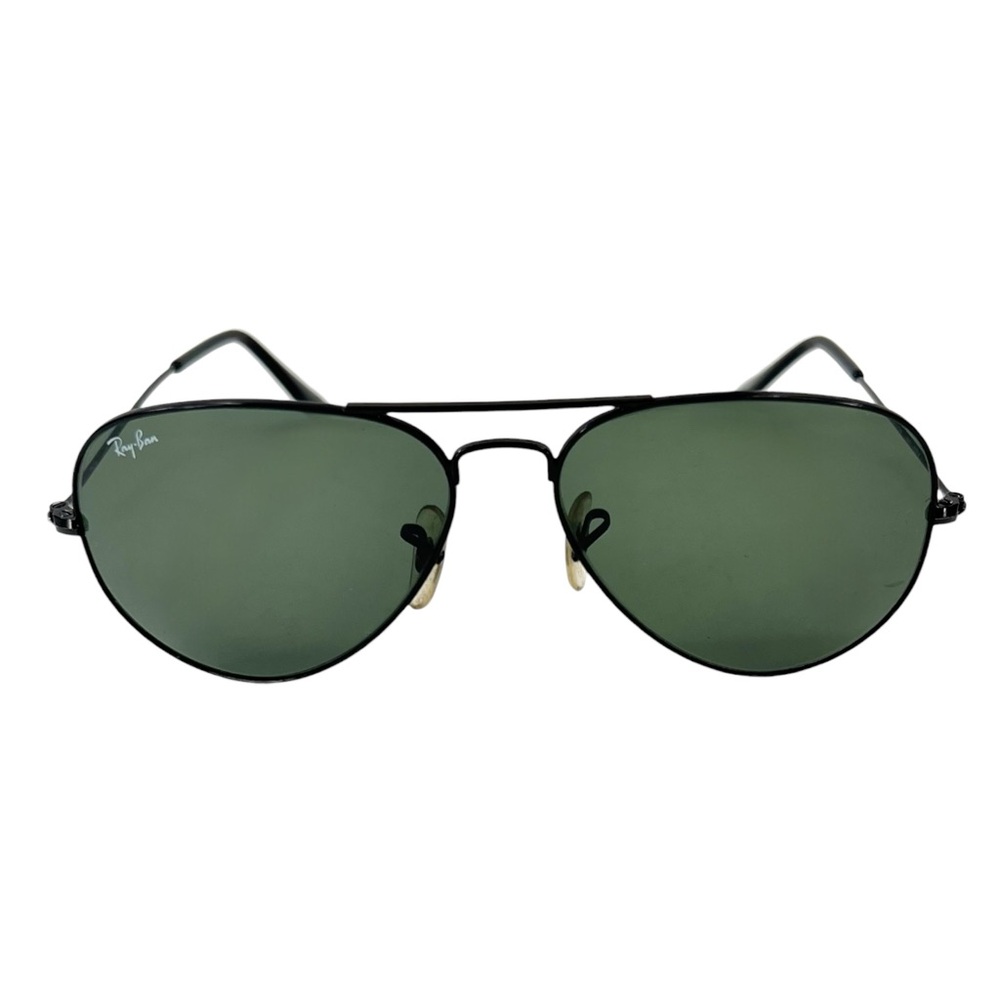 VINTAGE RAY-BAN Authentic Classic Black Aviator Sunglasses Sun Glasses